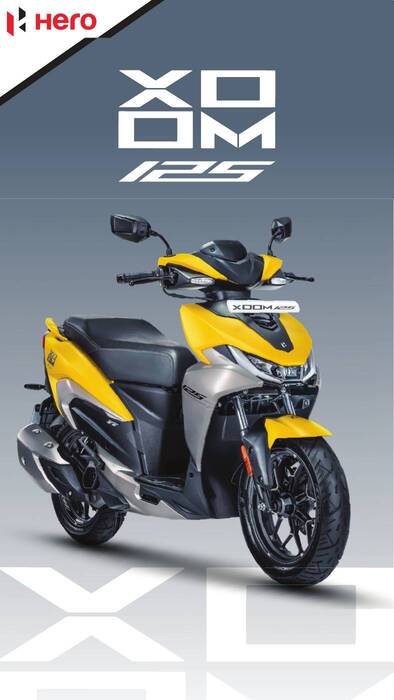 Xoom 125 brochure cover