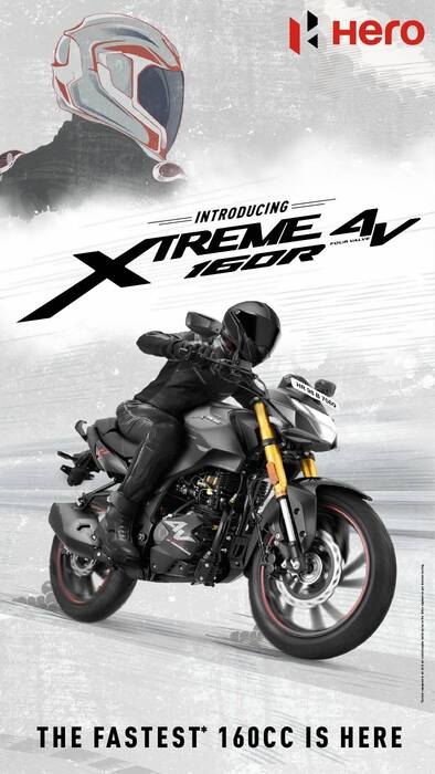Xtreme 160R 4V brochure cover